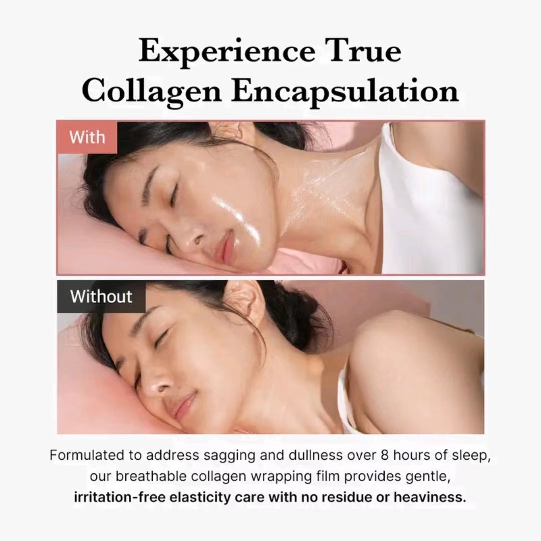 ⭐Collagen Overnight Wrapping Peel Off Facial Mask