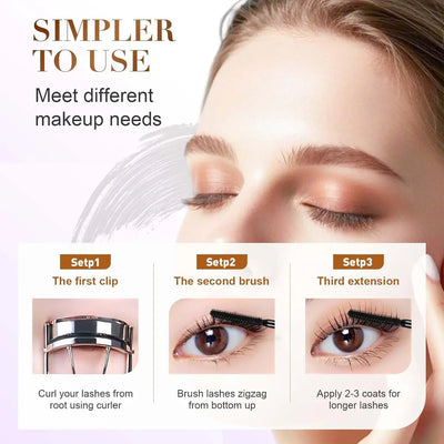 Lengthening And Curling Long-lasting Mascara, Waterproof & Sweatproof