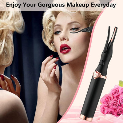 💥Electric Eyelash Curler for Instant Glam ✨ Blink & Dazzle! 👁️