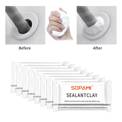 🛠️ 6-Pack Waterproof Sealing Putty – Moldable Repair Clay