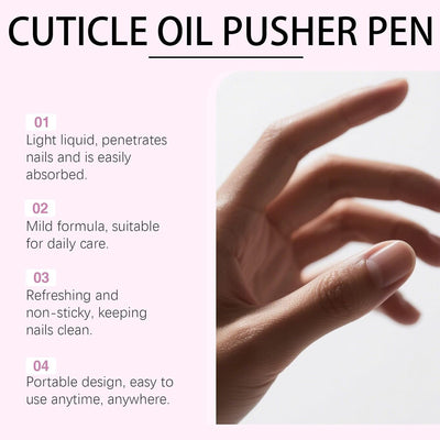 Cuticle Pusher Pen - Precision Cuticle Pusher | Remover Pen
