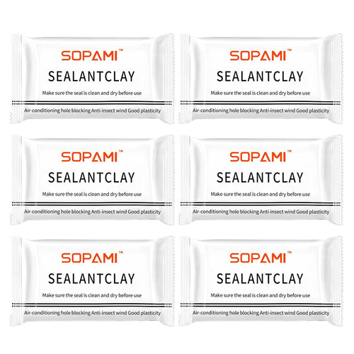 🛠️ 6-Pack Waterproof Sealing Putty – Moldable Repair Clay