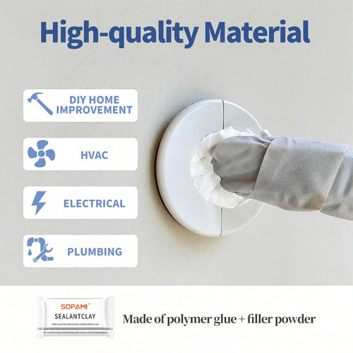 🛠️ 6-Pack Waterproof Sealing Putty – Moldable Repair Clay