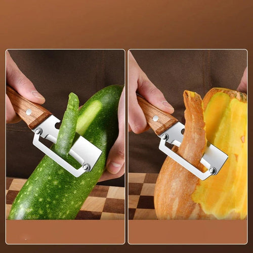 🥕🔥 Multifunctional Kitchen Vegetable Peeler – Stainless Steel Blade, Ergonomic Handle & Ideal for Fruits and Vegetables ✨