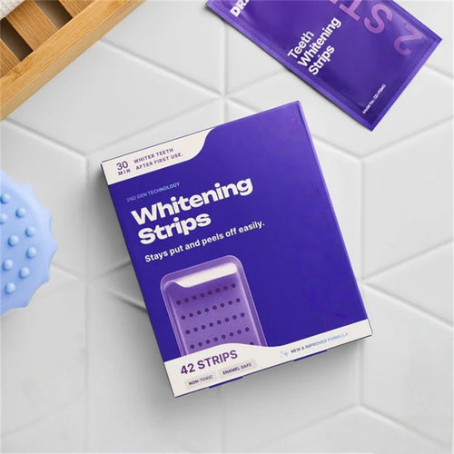 Purple Teeth Whitening Strips – Safe, Gentle & Peroxide-Free