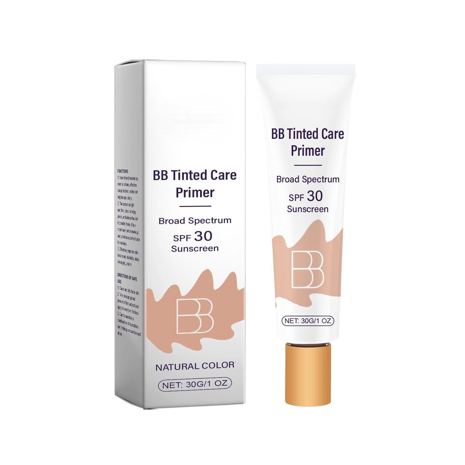 Moisturizing Concealer BB Cream SPF 30 – Hydrating, Lightweight & Natural Coverage