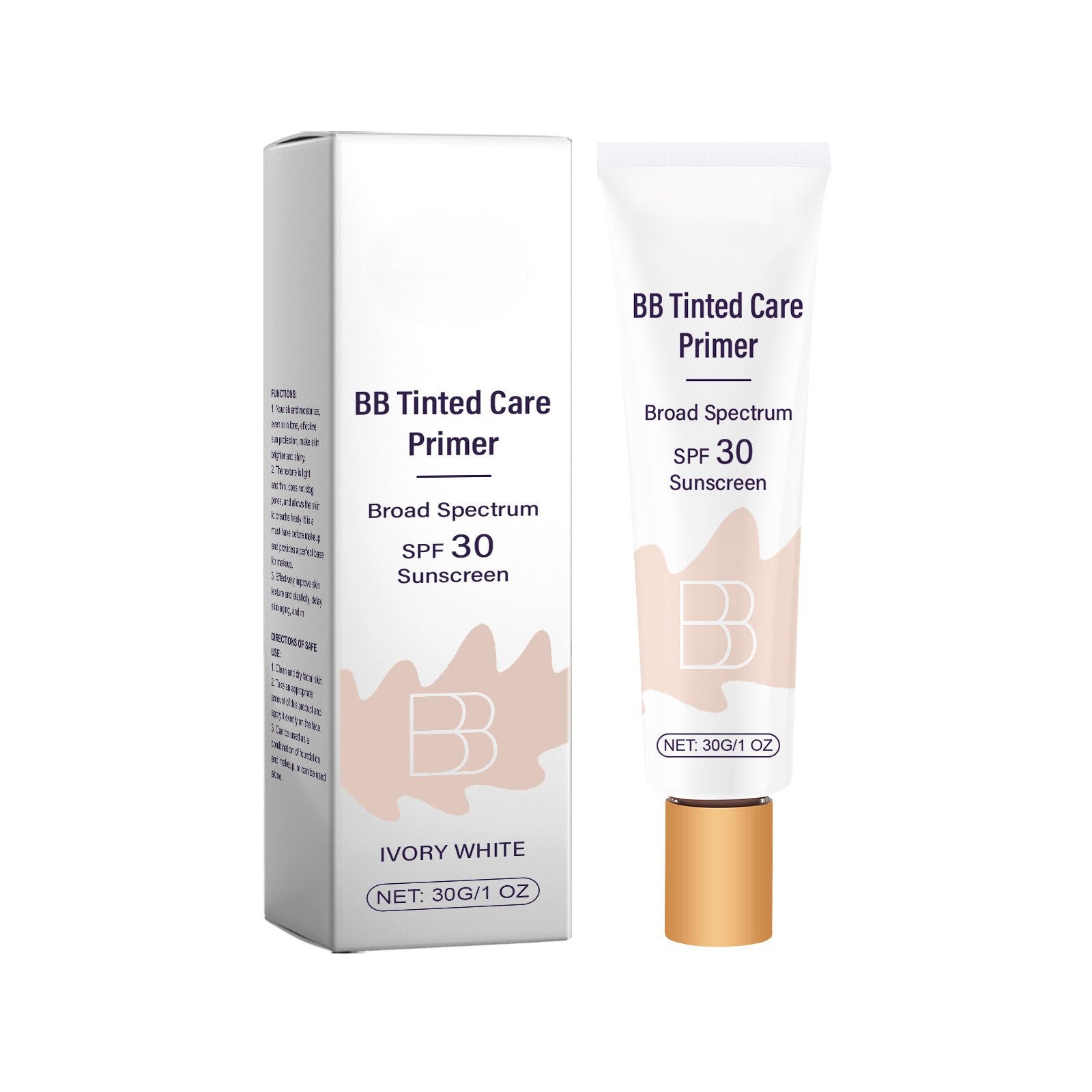 Moisturizing Concealer BB Cream SPF 30 – Hydrating, Lightweight & Natural Coverage