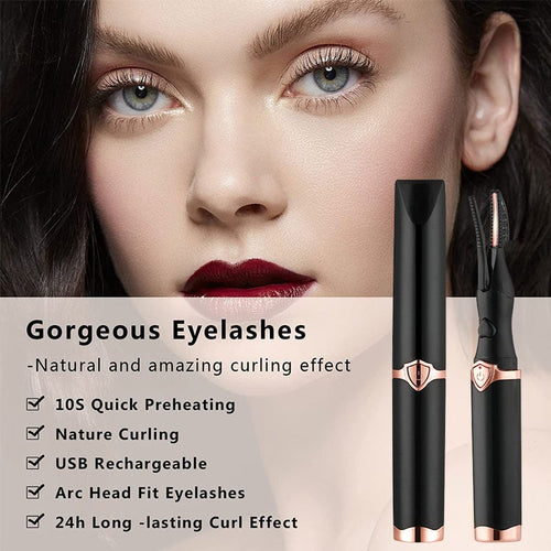 💥Electric Eyelash Curler for Instant Glam ✨ Blink & Dazzle! 👁️
