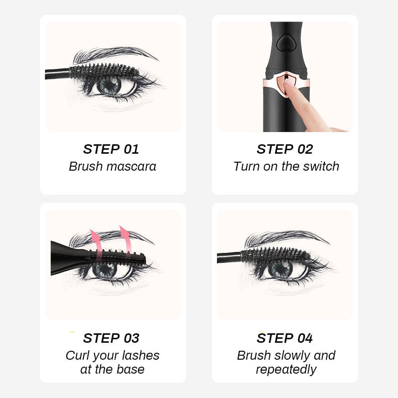 💥Electric Eyelash Curler for Instant Glam ✨ Blink & Dazzle! 👁️