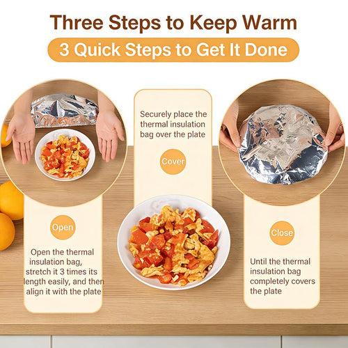 🔥Reusable Aluminum Foil Food Covers