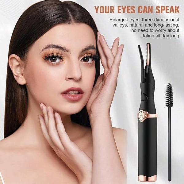 💥Electric Eyelash Curler for Instant Glam ✨ Blink & Dazzle! 👁️