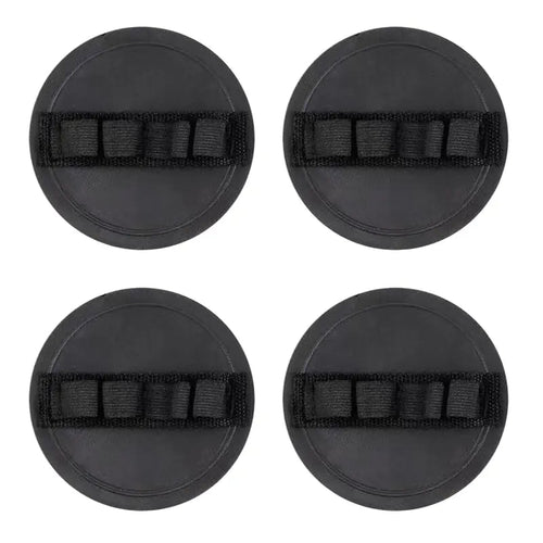 🧽 4-Pack Soft Rubber Shower Scrubber – Gentle Yet Effective, Exfoliates & Cleanses All Skin Types