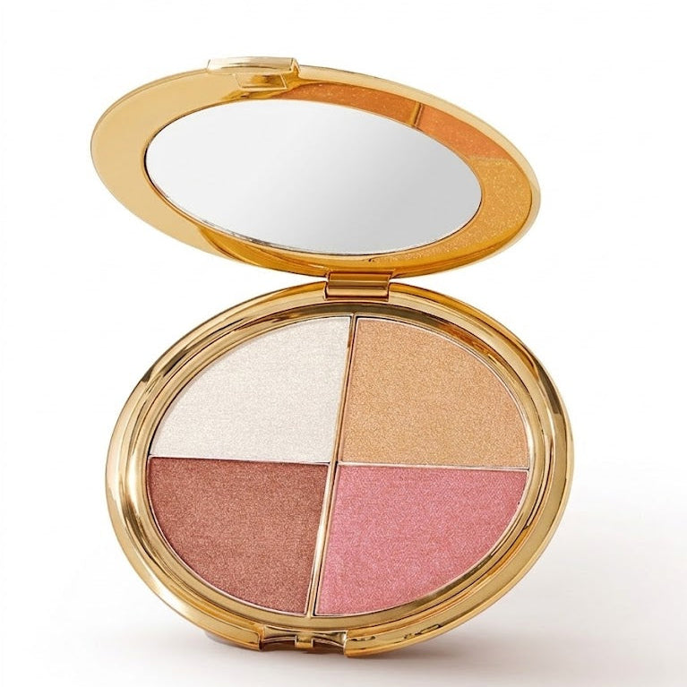 Glow wardrobe highlighting eye & cheek palette